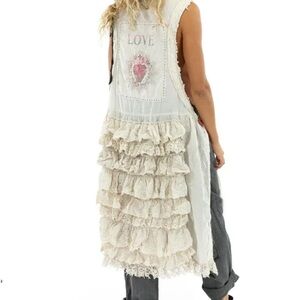 Magnolia Pearl Risette Apron dress